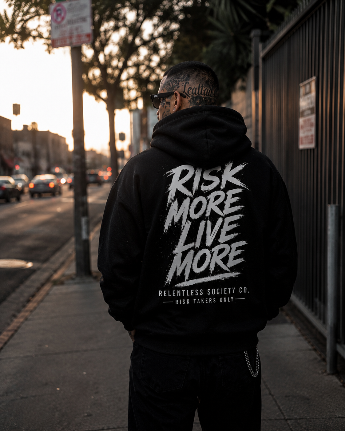 Risk More. Live More Hoodie