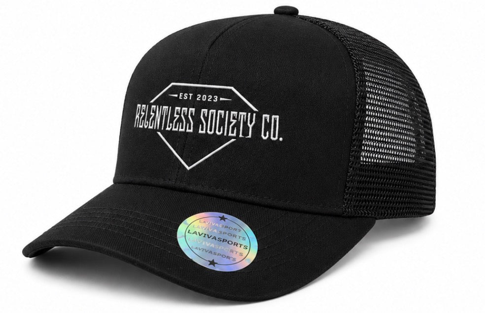 Relentless Society Co. Diamond Trucker Hat