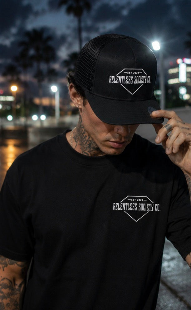 Relentless Society Co. Diamond Trucker Hat